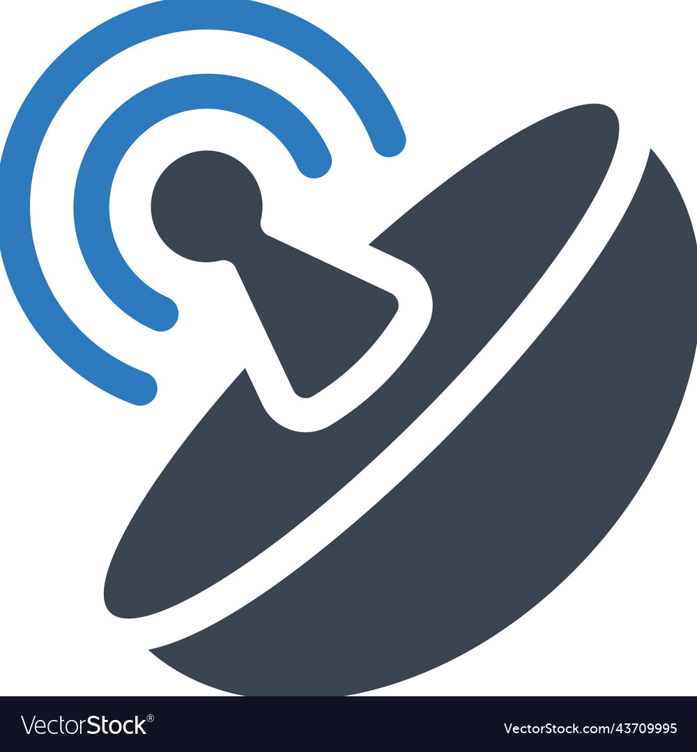 Satellite antenna icon