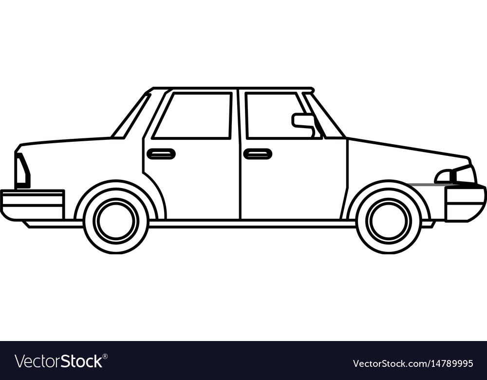 Limousine Fahrzeug Transport Bild Umriss