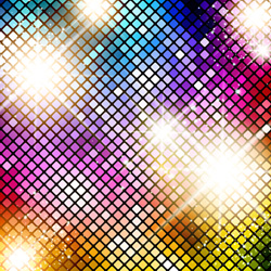 bright disco background vector