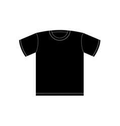 black t shirt template