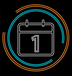 calendar one day icon vector images over 180