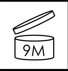 Period after opening symbol Royalty Free Vector Image