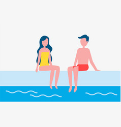 Couple Swimming Vector Images Over 2 700