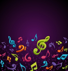 Abstract music background Royalty Free Vector Image