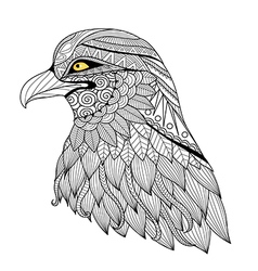 Eagle head Royalty Free Vector Image - VectorStock