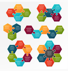 Jigsaw Puzzle Infographic Template Royalty Free Vector Image Jigsaw Puzzle Infographic Template Royalty Free Vector Image