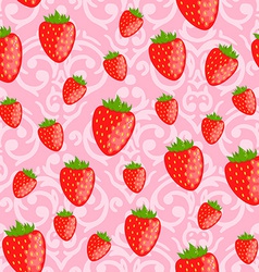 Seamless strawberry Royalty Free Vector Image - VectorStock