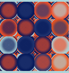 Abstract geometric pattern with transition effect Vector Image