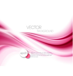 Beautiful pink satin drapery background soft Vector Image