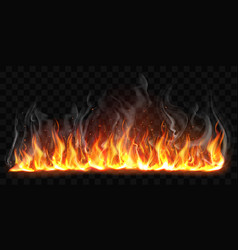 Fire circle Royalty Free Vector Image - VectorStock