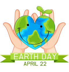 Hands save the earth drawing conceptual Royalty Free Vector