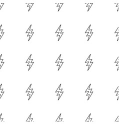 Retro 80s lightning bolts pattern Royalty Free Vector Image