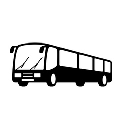 Bus icon travel symbol Royalty Free Vector Image