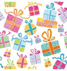 Colorful gift boxes Royalty Free Vector Image - VectorStock