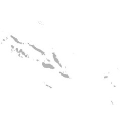 Black white marshall islands outline map Vector Image