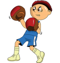 Chinese boxer Royalty Free Vector Image - VectorStock