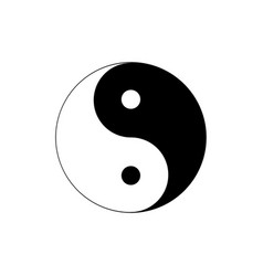 yin and yang symbol silhouette