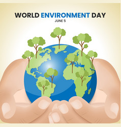 National pollution prevention day background Vector Image