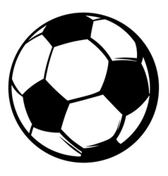 Soccer ball Royalty Free Vector Image - VectorStock