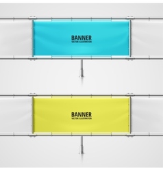 Banner flag Royalty Free Vector Image - VectorStock