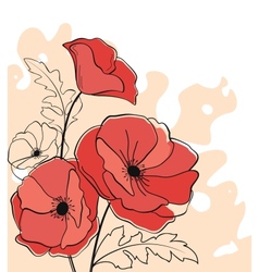Red Poppy Royalty Free Vector Image Vectorstock Red Poppy Royalty Free Vector Image Vectorstock