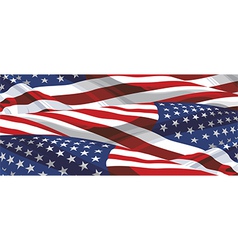 Flag usa Royalty Free Vector Image - VectorStock