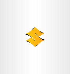 S gradient logo Royalty Free Vector Image - VectorStock