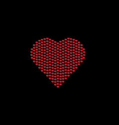 Red heart Royalty Free Vector Image - VectorStock