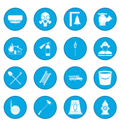 Firefighter isometric 3d icon Royalty Free Vector Image