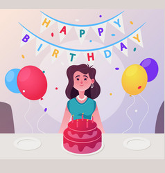 Happy birthday Royalty Free Vector Image - VectorStock