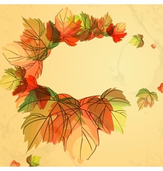 Autumn Background Royalty Free Vector Image - VectorStock