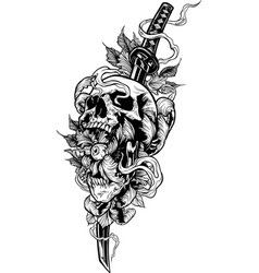 Katana Sword Tattoo Vector Images (over 740)