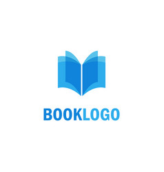 Book education logo Royalty Free Vector Image - VectorStock