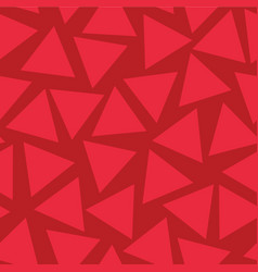 Triangle seamless pattern with grunge effect Vector Image