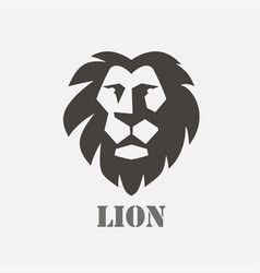 lion head stylized vector images 67