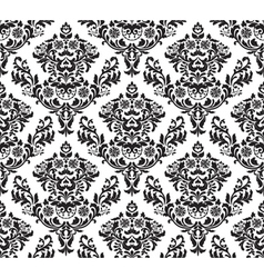 Damask seamless background Royalty Free Vector Image