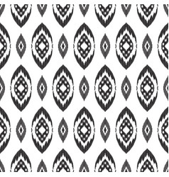 Tribal ikat seamless pattern background Royalty Free Vector