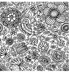 Seamless floral pattern Royalty Free Vector Image