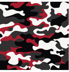 Seamless camouflage pattern background classic Vector Image