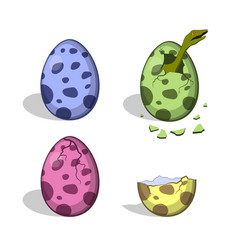 dinosaur egg cracking