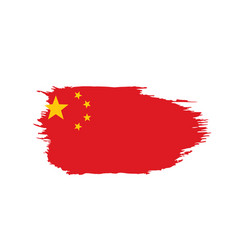 China flag Royalty Free Vector Image - VectorStock