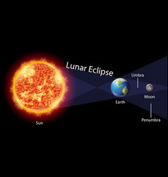 Diagram showing effect earth axis Royalty Free Vector Image