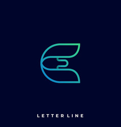 Initial letter c logo design template Royalty Free Vector