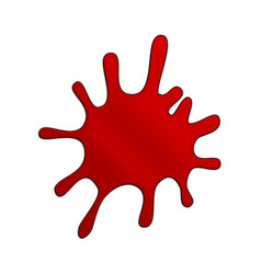 Drip Red Blood Jam Paint Splash And Royalty Free Vector