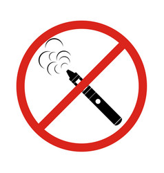 No vape icons Royalty Free Vector Image - VectorStock