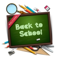 Welcome back to school Royalty Free Vector Image