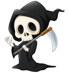 Grim Reaper postman Royalty Free Vector Image - VectorStock