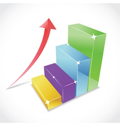 3d graphs Royalty Free Vector Image - VectorStock