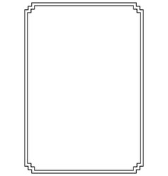 Page border a4 design for project Royalty Free Vector Image