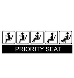 Priority Seat Sign Vector Images (70)